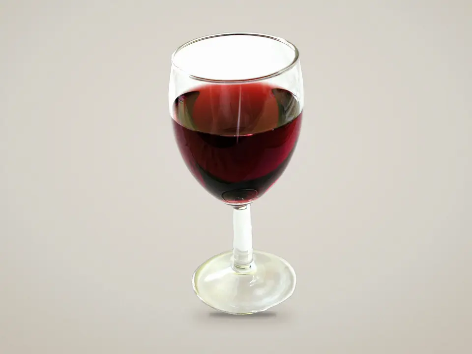 Verre de vin rouge